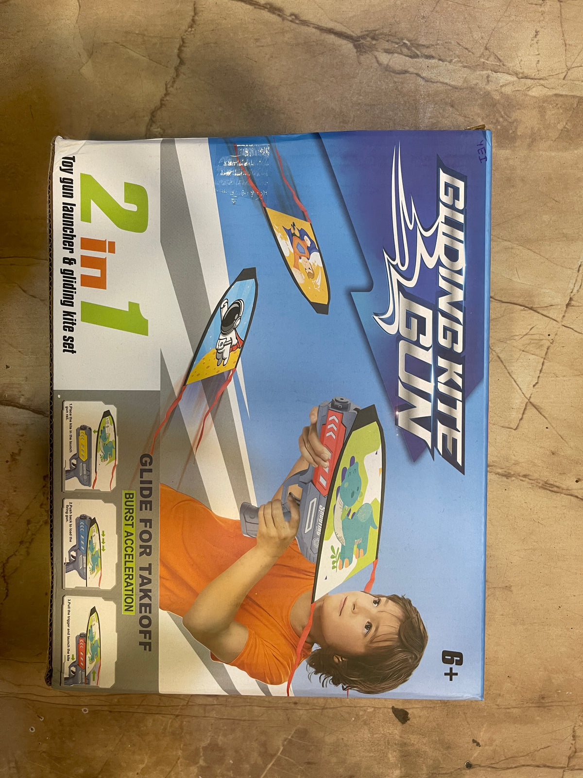 Gliding Kite Gun