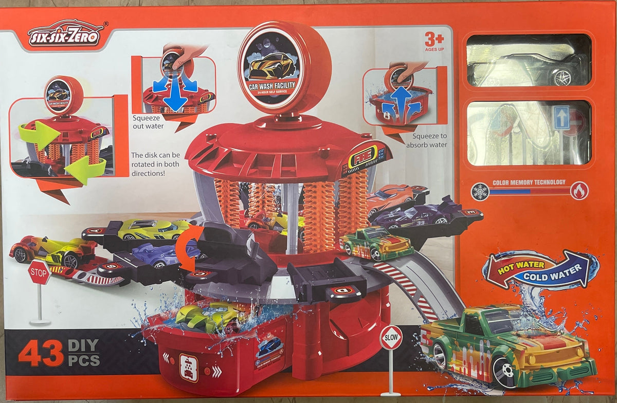 Car washing centre toy